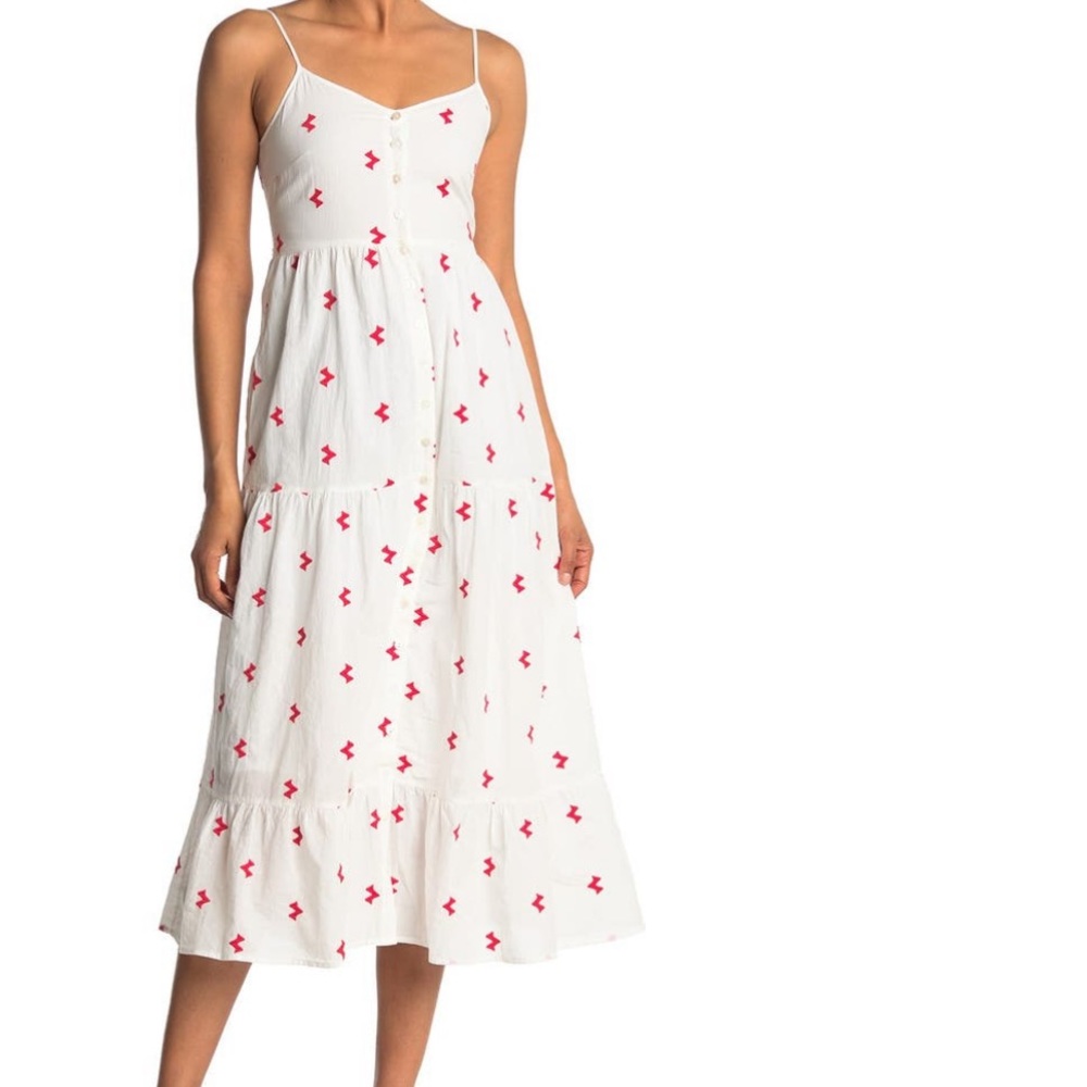 SPIRIT OF GRACE Arlaine Button Front Dress